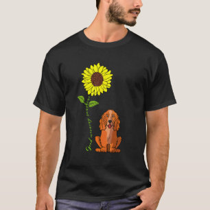 T-shirt Bonjour Soleil Amour Mon Chien Cocker Spaniel