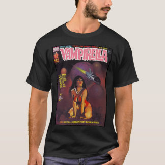 T-SHIRT BONJOUR UN AUTRE GRAND MAGAZINE VAMPIRELLA VINTAGE