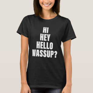T-shirt Bonjour Wassup Apparel