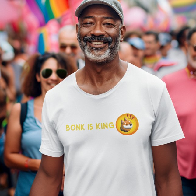 T-shirt BONK crypto cadeau, meme monnaie trader tee papa (Créateur téléchargé)
