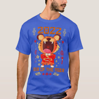 T-shirt Bonne Année 2022 Année Du Tiger Eve Party Su