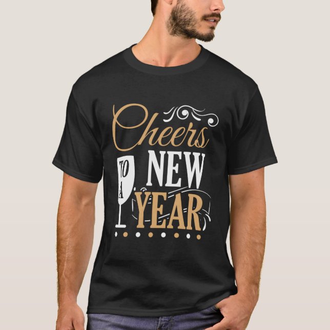 T-shirt Bonne année 2022 Célébration Nouvel An Réveillon (Devant)