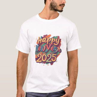 T-shirt Bonne année 2025