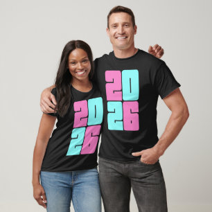T-shirt Bonne année 2026 Célébration