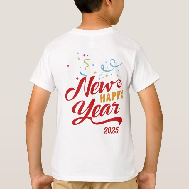 T-shirt Bonne année 2 Vous (Dos)