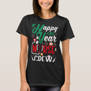 T-shirt Bonne année au personnel infirmier du Nouvel An
