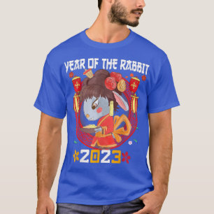 T-shirt Bonne Année Chinoise 2023 Année Du Rabbit Zod