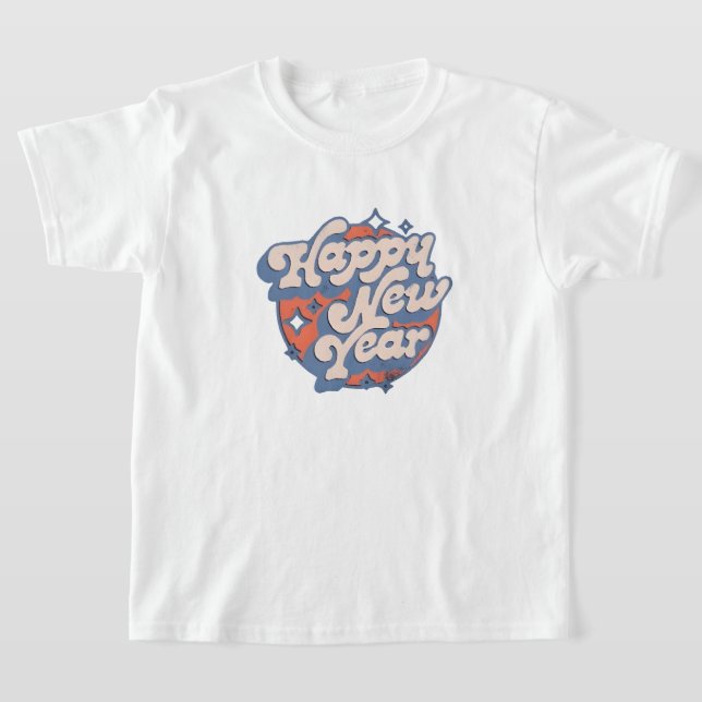 T-shirt "Bonne année" - Design festif et amusant (Poser)