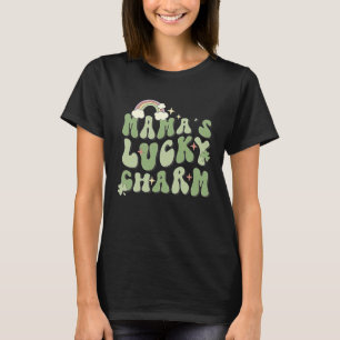 T-shirt Bonne chance à maman, Enfants St Patrick Jour Corr