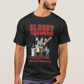 T-shirt Bonne chemise sanglante de bande d'horreur