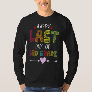 T-shirt Bonne Dernière journée de l'école 3e année Été étu