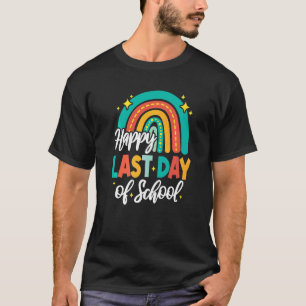 T-shirt Bonne Dernière Journée De L'École Rainbow 2022 Ens