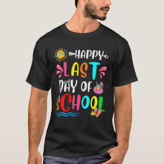 T-shirt Bonne Dernière Journée De L'Enseignant Fin D'Année