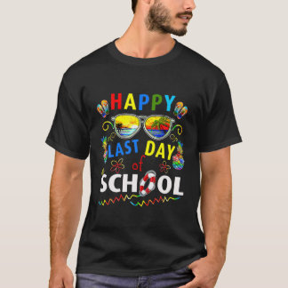 T-shirt Bonne Dernière Journée D'École, Été, Étudiant Ense