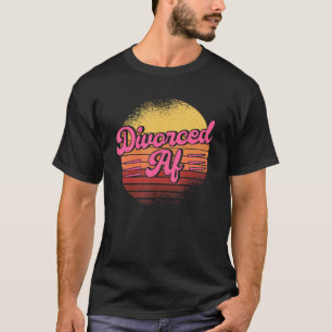 T-shirt Bonne Divorce Parti Divorcé AF