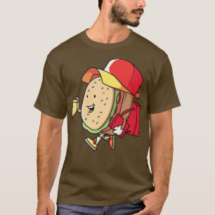 T-shirt Bonne école Hamburger