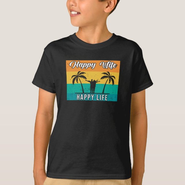 T-shirt Bonne Femme Bonne Vie (Devant)