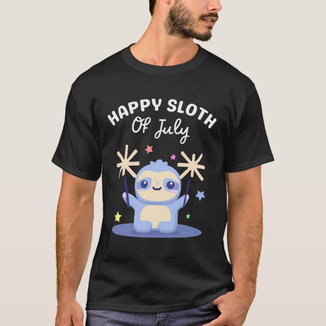 T-shirt Bonne Fente De Juillet 4 juillet Enfants Pastel Bl (Devant)