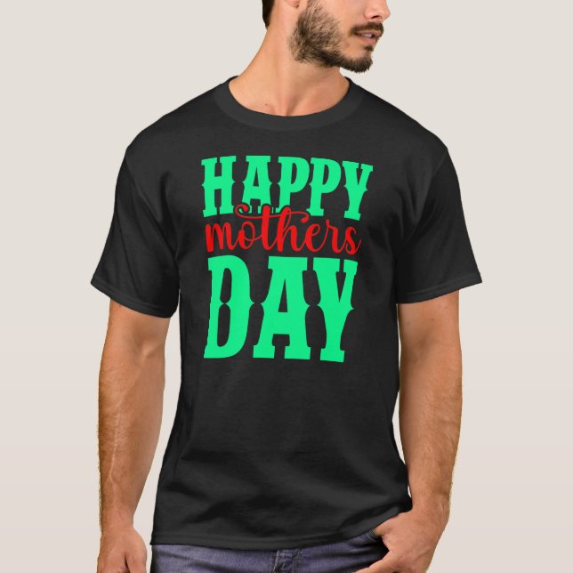 T-shirt Bonne fête des mères-11344 (Devant)