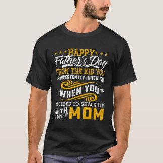 T-shirt Bonne Fête des pères De La Vous Inhe Par Inadverta