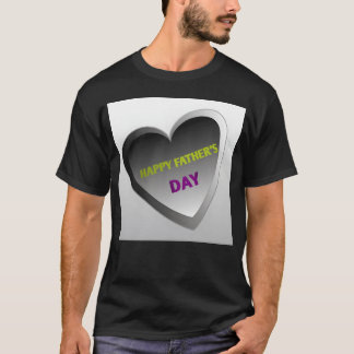 T-shirt Bonne fête des pères fille