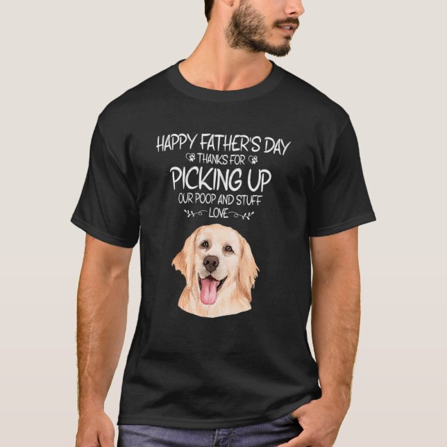 T-shirt Bonne Fête des pères Merci D'Avoir Repris Notre Po (Devant)