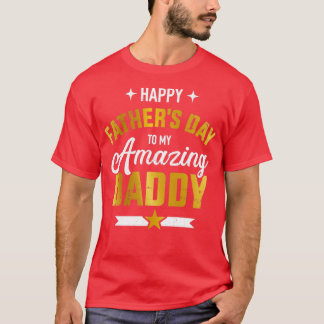 T-shirt Bonne fête des pères pour mon papa extraordinaire