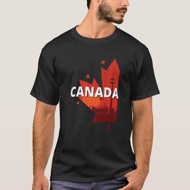 T-shirt Bonne fête du Canada 1er juillet Famille canadienn (Devant)
