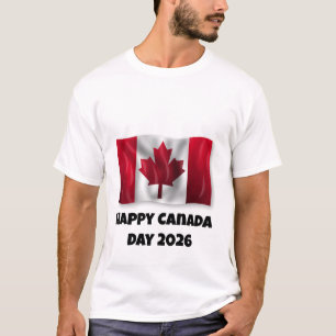 T-Shirt Bonne Fête du Canada pour hommes