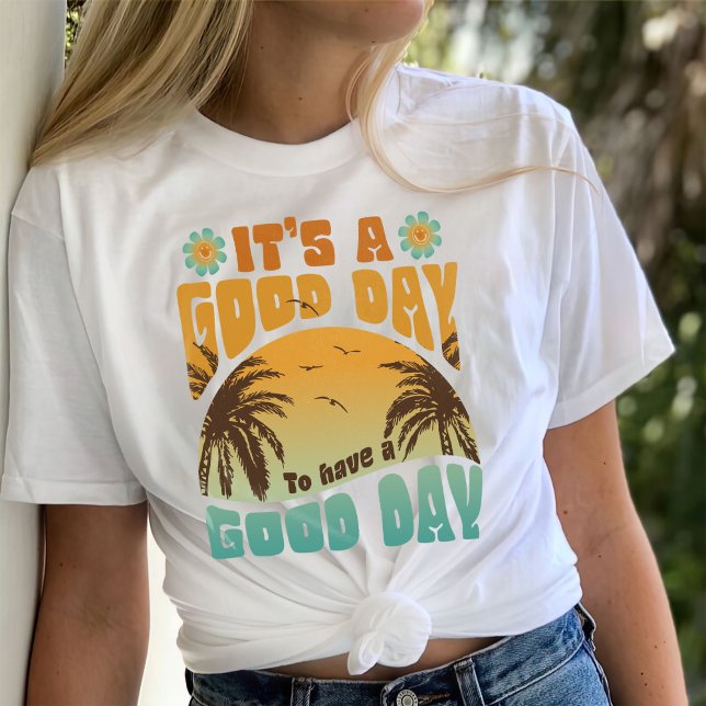 T-shirt Bonne journée de chemise, esthétique tendance (Créateur téléchargé)