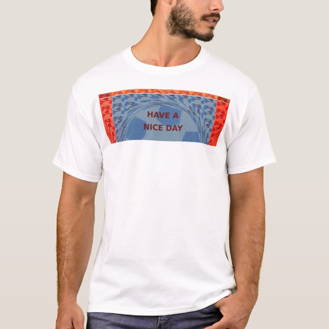 T-shirt Bonne journée et meilleur Night Pop Art Imprimer (Devant)