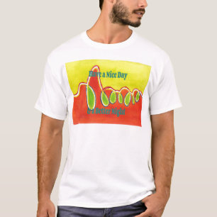 T-shirt Bonne journée et meilleure nuit avec gratitude