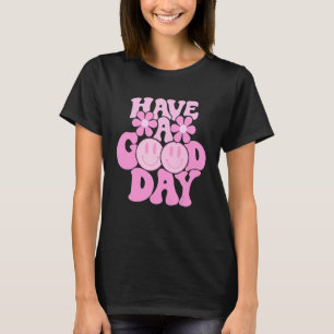 T-shirt Bonne journée Retro Smile Face Aesthétique 3