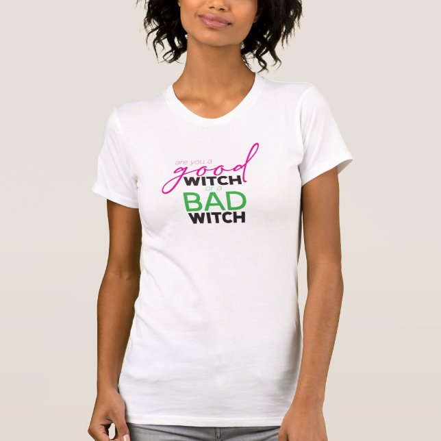 T-shirt Bonne Mauvaise Sorcière (Devant)