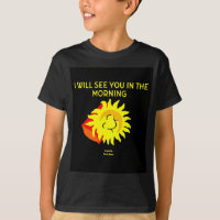 Bonne nuit Sun Boys Black Basic T Shirt