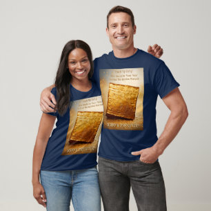 T-shirt Bonne Pâque ! Golden Matzah