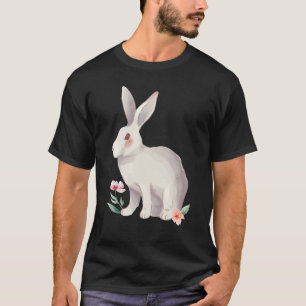 T-shirt Bonne Pâques avec lapin sucré 2