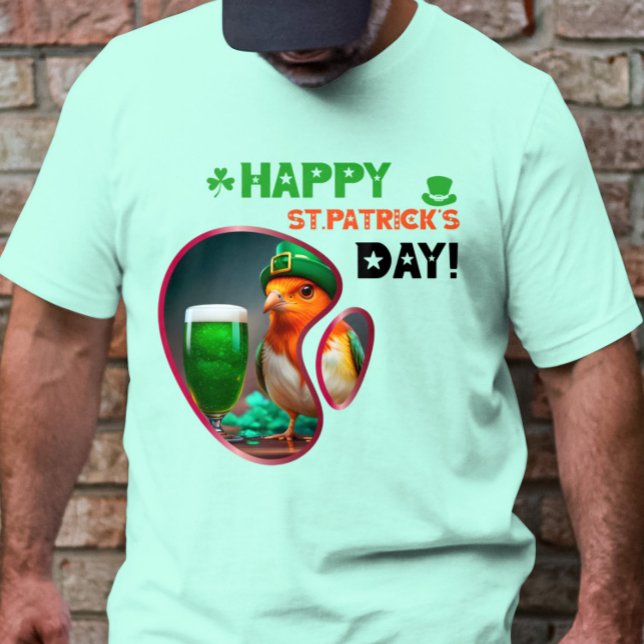 T-shirt Bonne Saint Patrick ! - La chance et le rire irlan (Créateur téléchargé)