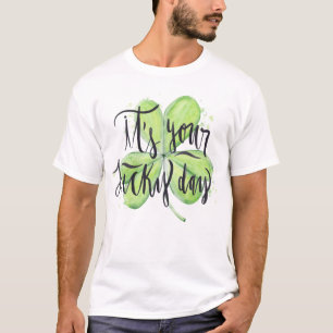 T-shirt Bonne Saint Patrick's Day C'est ton jour de chan