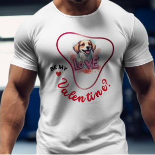 T-shirt Bonne Saint-Valentin - Baiser