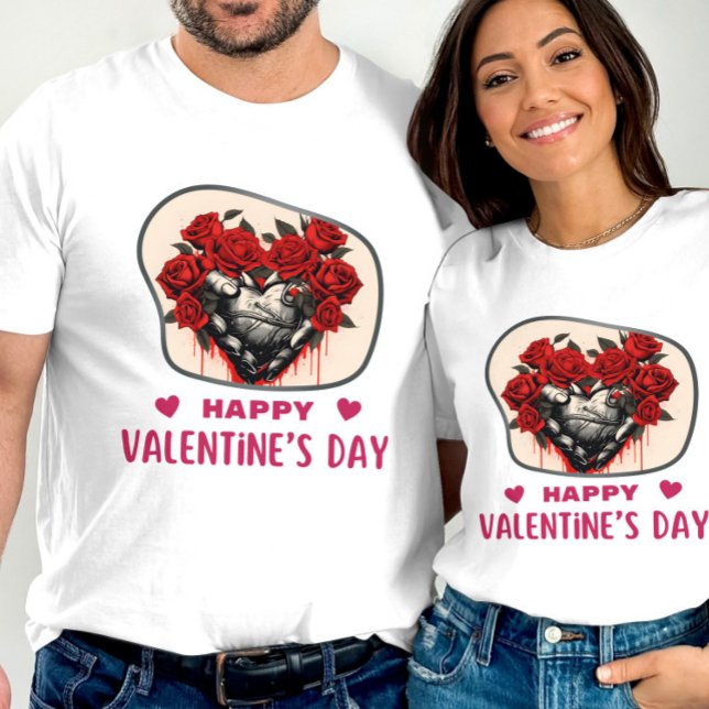 T-shirt Bonne Saint-Valentin - Chaleureux (Créateur téléchargé)