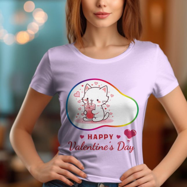 T-shirt Bonne Saint-Valentin - Voyage d'amour (Créateur téléchargé)