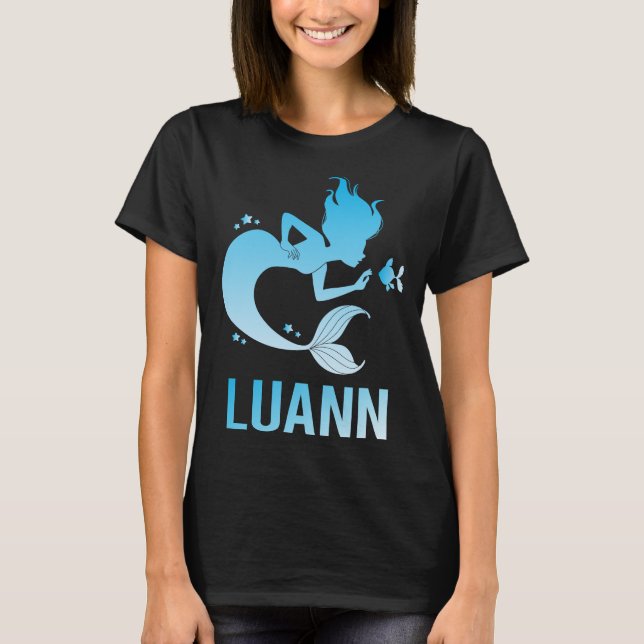T-shirt Bonne Sirène - Nom de Luann (Devant)