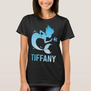 T-shirt Bonne Sirène - Nom Tiffany