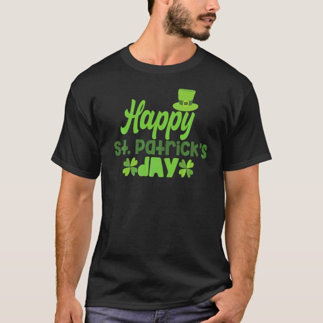 T-shirt Bonne St Patrick's Day Irlande St patrick D (Devant)