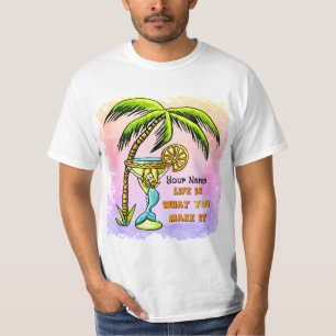 T-shirt Bonne vie à Mermaid