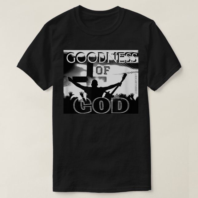 T-shirt BONNEUR DE DIEU (Chef de culte de la chanson chrét (Design devant)