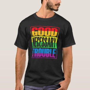 T-shirt Bons Problèmes Nécessaires Lgbtq+ Droits Lgbt Me F
