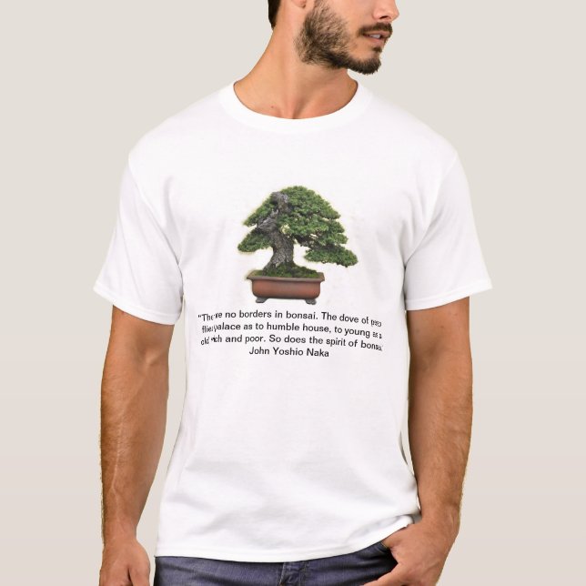 T-shirt bonsaï (Devant)
