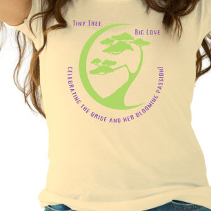 T-shirt Bonsai Bride Enterrement de vie de jeune fille 202